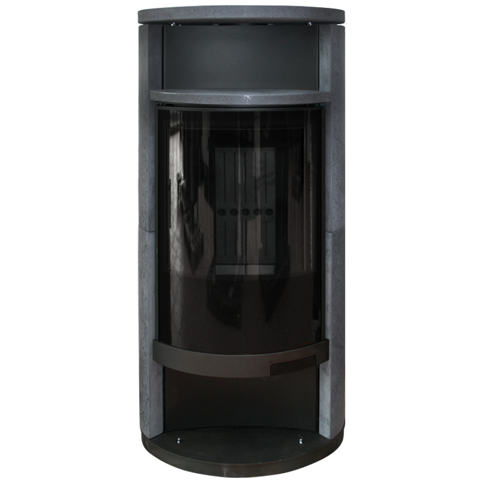 Kaminofen Stefanie R dunkelgrau