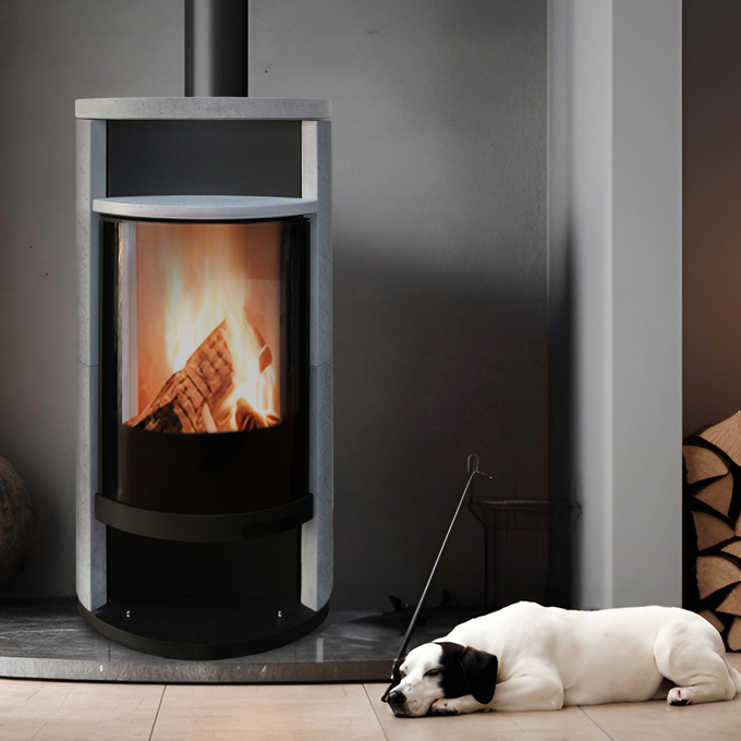 Kaminofen Stefanie R Wohnzimmer